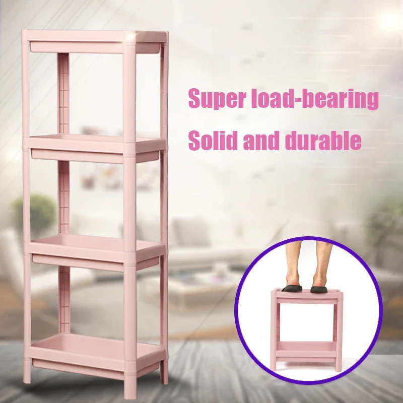 2/3/4 Layers Kitchen Narrow Cabinet Living Room Gap Shelf Home Furniture Shelf Bathroom Storage Rack