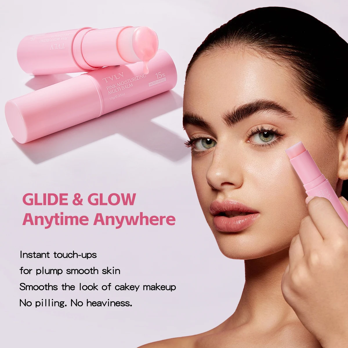 Multi Effect Moisturizing Stick, Moisturizing and Locking in Water, Replenishing Skin Moisture, Caring for Eye Skin, Daily Care