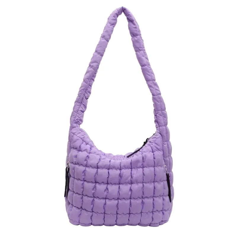 

Fashion Zipper Solid Nylon Women's Handbags 2026 Hot Sale Interior Compartment Bag Sweet Large Capacity Crossbody Bags for Women