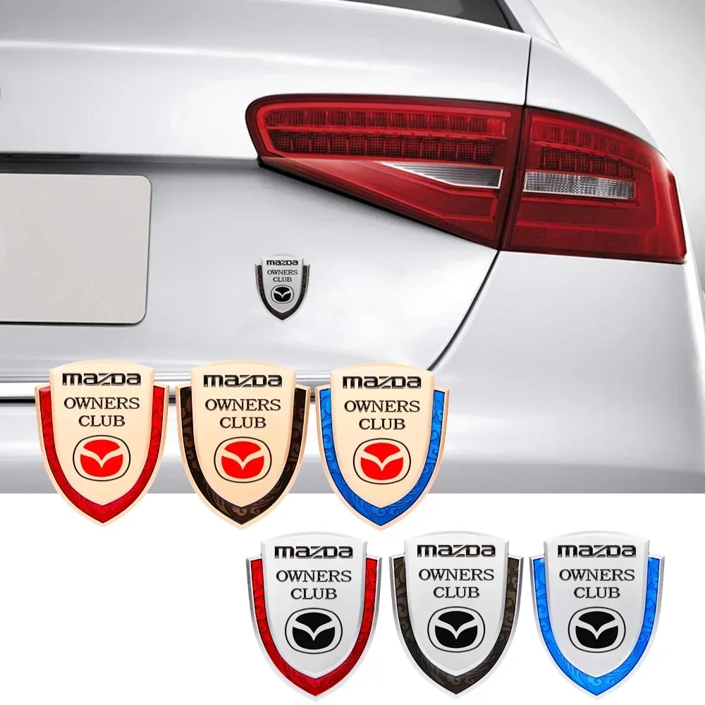 

Premium Metal Badge Car Body Window Decorative Sticker for Mazda CX-30 CX-5 CX-50 Car Exterior Decoration