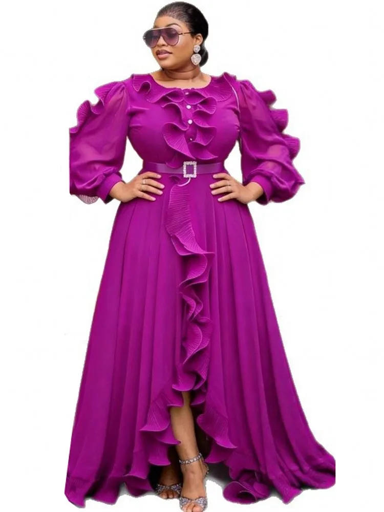 

African Dresses For Women Vetement Femme Dashiki Abaya Maxi Dress Africa Clothes Dashiki Ankara Dresses 2026 Spring Autumn New