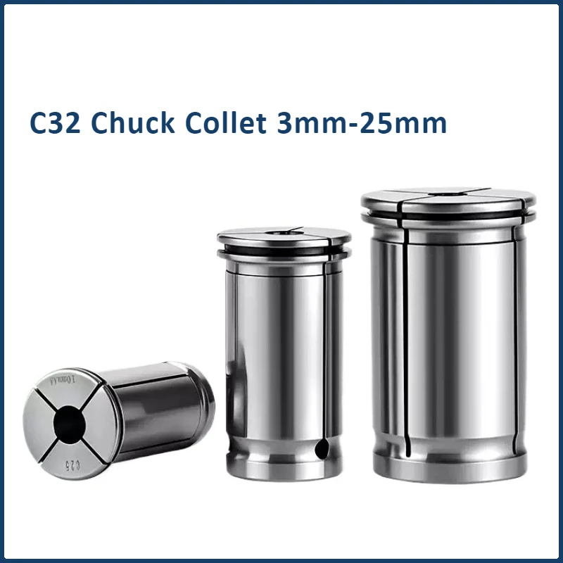 

Прочная ручка C-типа, прочный цилиндрический зажим C32, эластичный патрон C32, высокоточный режущий инструмент с ЧПУ