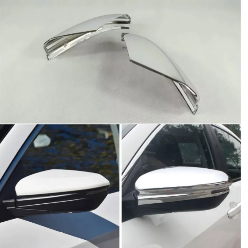 

ABS Chrome Side Door Rearview Mirror Cover Trim For Honda Crider 2019