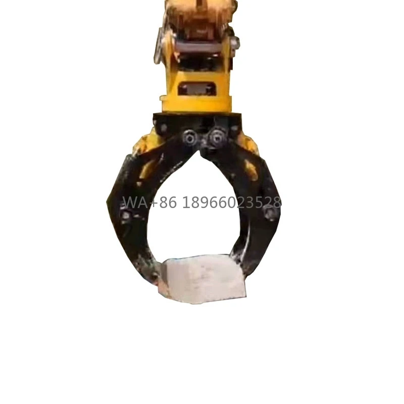 

Mini Excavator Attachments Handling Equipment Construction Machinery Grapple