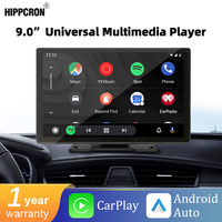 9 Inch Car Radio Multimedia Video Player Wireless CarPlay Android Auto Touch Screen Aux Input For VW Nissan Toyota