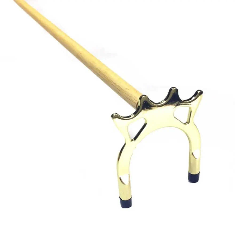 

Anti-slip Sports Snooker Pool Frame Cross Metal Rod Rack Billiard Holder Cue Pole Holder Bridge Head
