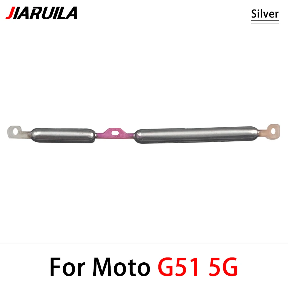 Side Volume Button + Power on / OFF Button Key Replacement Part For Moto G71 G60S G60 G41 G51 5G G Pure view 5