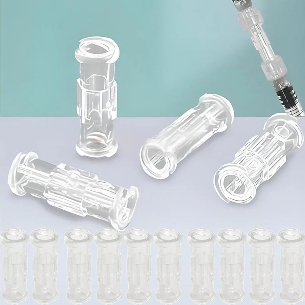 

Разъем с резьбой Люэра Материал ПП Прозрачный шприц Двусторонний соединитель Простой и долговечный Использование в стерильной среде Направляющая лекарств