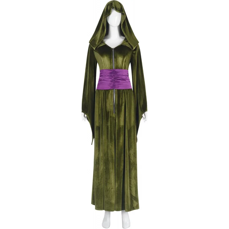 

❤️❤️❤️Women Medieval Dress Renaissance Costume, Women Cape Dress Green Gown for Halloween Dress Up Costume❤️⭐️❤️