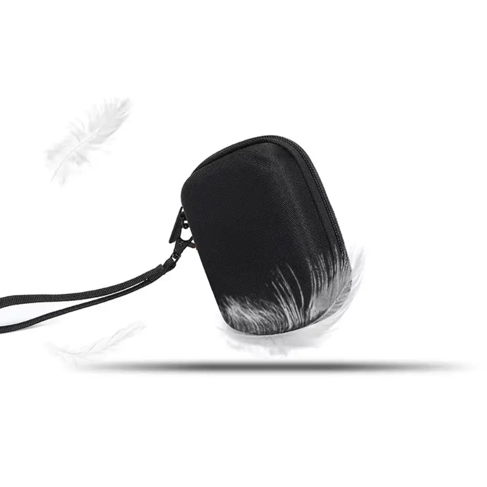 

Hard Case Digital Camera Bag Zipper Pouch Shockproof Cameras Storage Holder Waterproof Black Camera Carrying Case Earphone Data