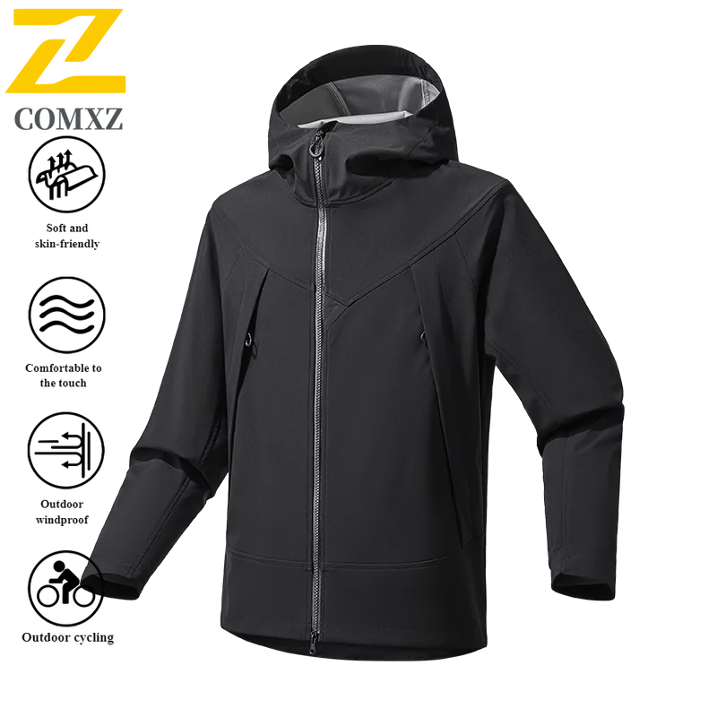 

EiAO Jacket Couple's Softshell Upgraded Windproof Waterproof Thermal Outdoor Coat for Hiking Camping Fishing All-Season 2025