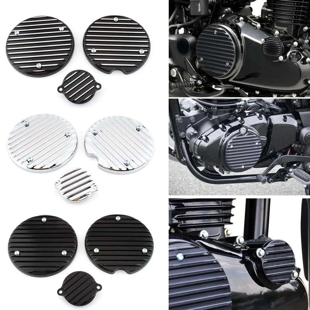 

1 Set For Honda GB350 NC59 Engine Clutch Crankcase Guard Oil Filter Cover 2021+