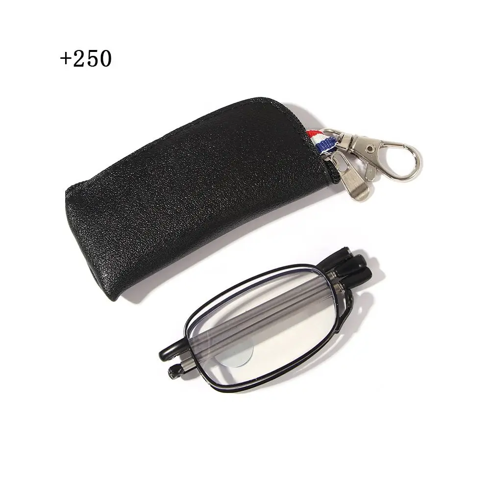 Lunettes d'ordinateur pliables en métal pour hommes et femmes, verres de lecture avec boîtes, pour hypermétropie, presbytes