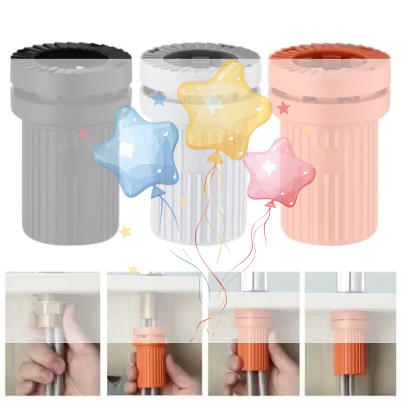 NEW Washing Basin Faucet Base Screw Fastener Kitchen Faucet Quick Installation Fixing Device 32mm Anti Loosening Lock Nut