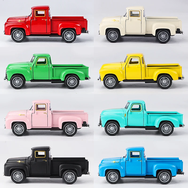 Miniatur-LKW-Spielzeug aus Metall im Maßstab 1:43 für Kinder - Weihnachts- und Neujahrsgeschenk, Heim- und Bürodekoration, Sammlerstück Fahrzeugmodell – Detail 1