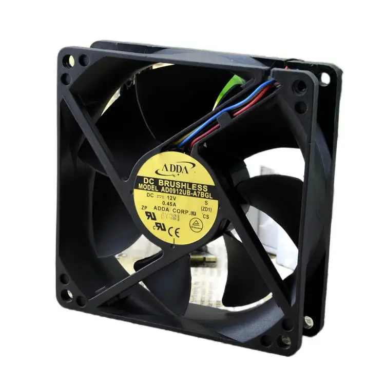 

9225 Xiexi Adda Cooling Fan AD0912UB-A7BGL 12v 0.45a With Speed Control