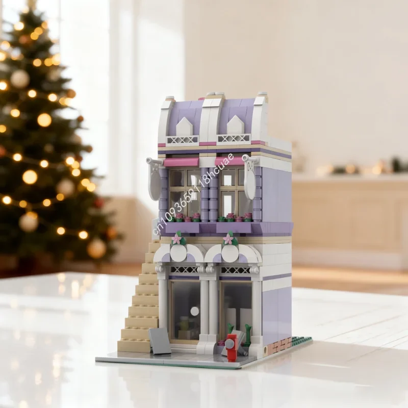 649pcs MOC Emma S Modular Art Studio Modulared Model Building Blocks Assemble DIY Creative Idea Toys Brick Christmas Gifts Kids