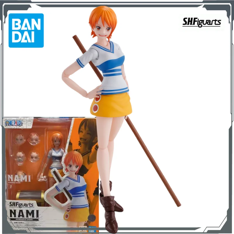 반다이 SHF 원피스 시리즈 나미 - 모험의 새벽 -&론요야 솔론 - 모험의 새벽 -&문치 D. 루피 - 모험의 새벽-