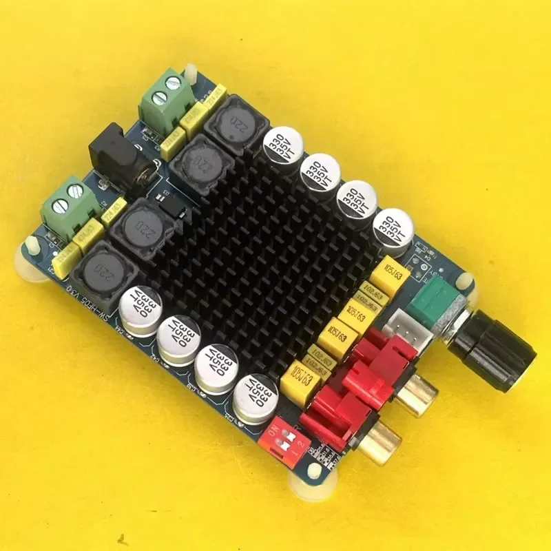 for TDA7498 High Power Digital Amp Board 2X100W Dual Channel Stereo Audio Amplifier Module for PC Speaker System Compact