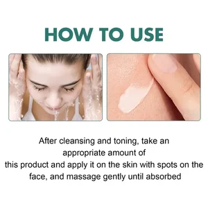 Eelhos-Nicinamid-Aufhellungscreme, Melanin-Whitening, Aufhellen dunkle Haut, Chloasma-Serum, Fade feine Gesichtsleitungen, Reduzierung von Melanin 8 Hauptverkäufer Clarader Mess - №6