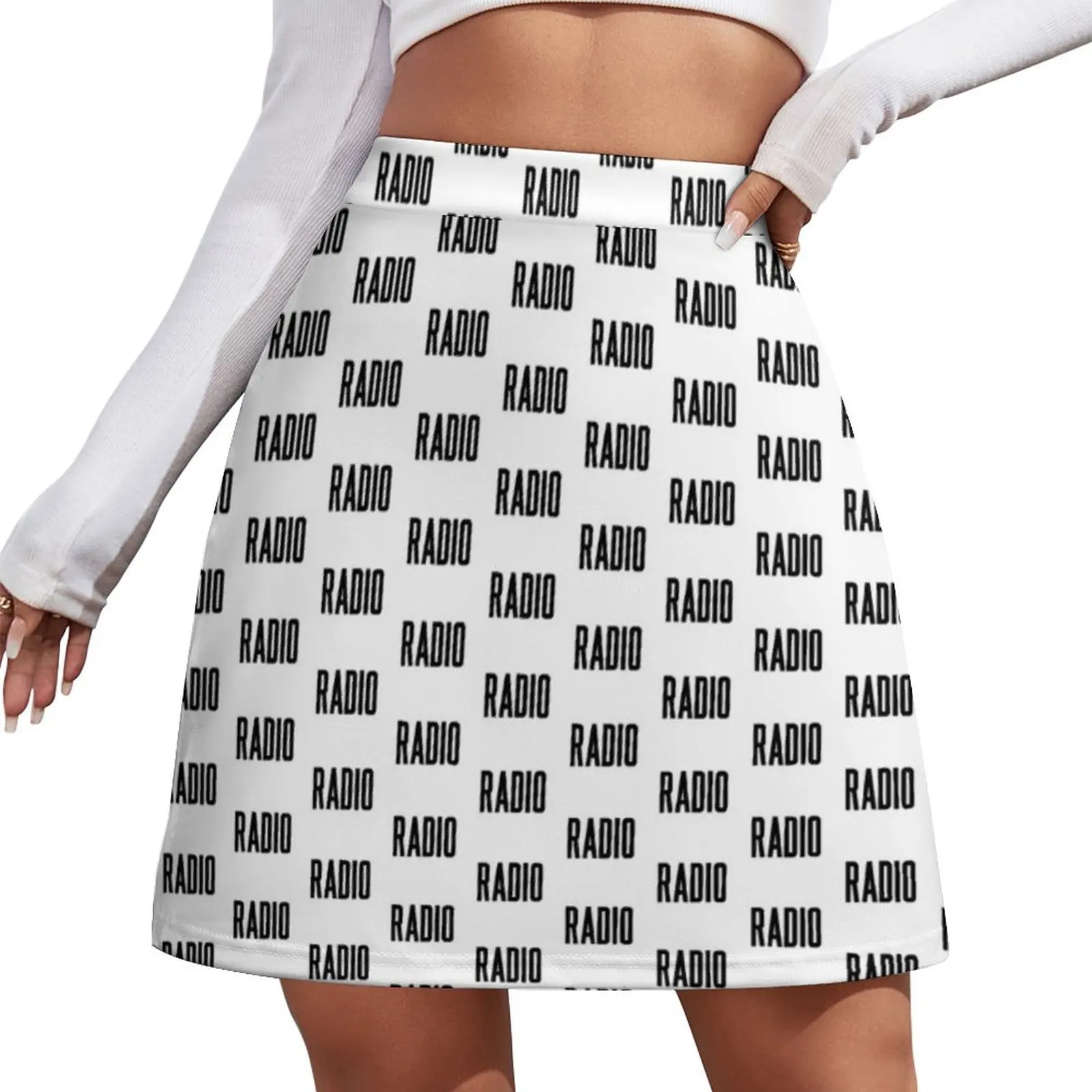 

Radio Mini Skirt short skirt for women Women clothing elegant social women's skirts
