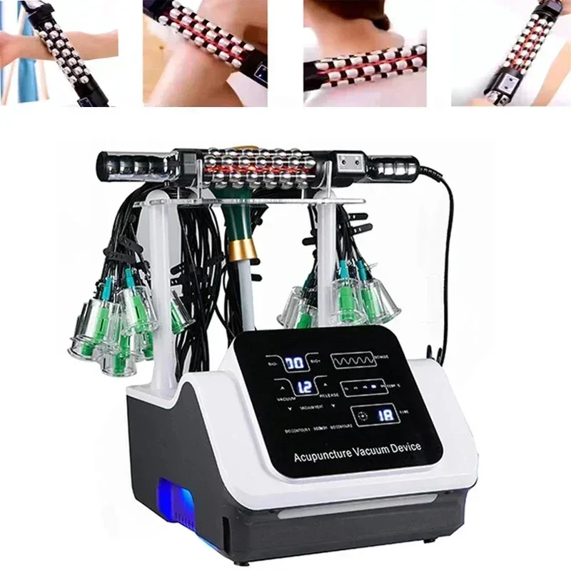 أداة تدليك ميريديان للتدفئة الدقيقة - أسطوانة خرز كهربائية ذكية للعلاج الطبيعي EMS لاسترخاء العضلات #3