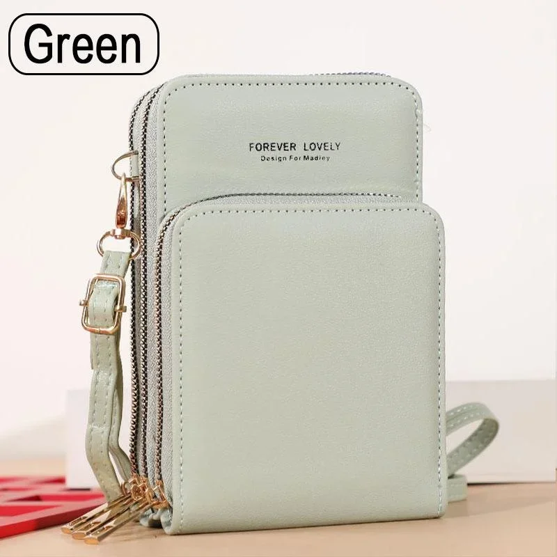 Cross body Handy Geldbörse Umhängetaschen Frauen multifunktion ale Touchscreen-Tasche RFID Blocking Card Brieftasche weibliche Umhängetasche – Detail 12