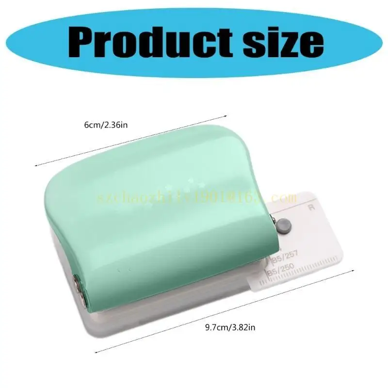 ขนาดเล็ก 5 รูเจาะความจุ 5 แผ่น,เจาะรูสําหรับ Home Office School ใช้,6 รูเจาะ 5 แผ่นความจุปรับได้