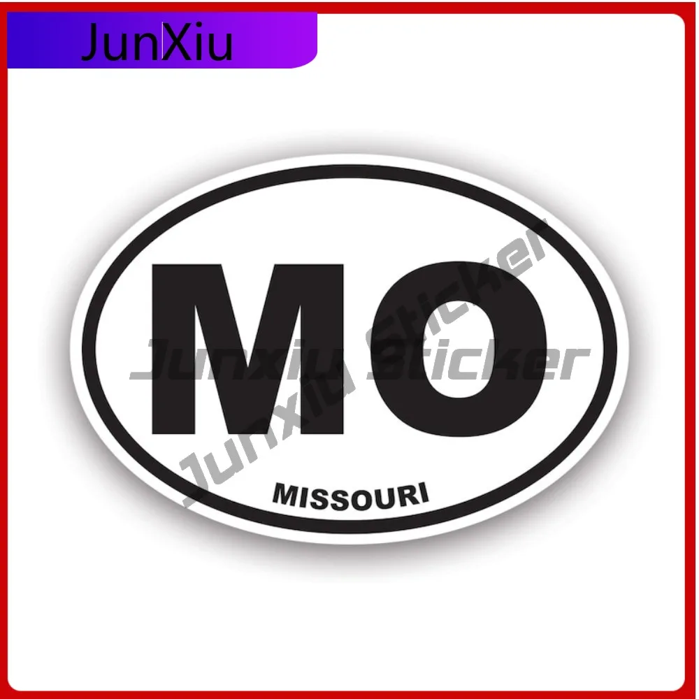 

Missouri Euro Oval Sticker Waterproof Outdoor Funny Car Waterproof Vinyl Decal For Cars Fun Decor High Quality Fun Outdoor Fun