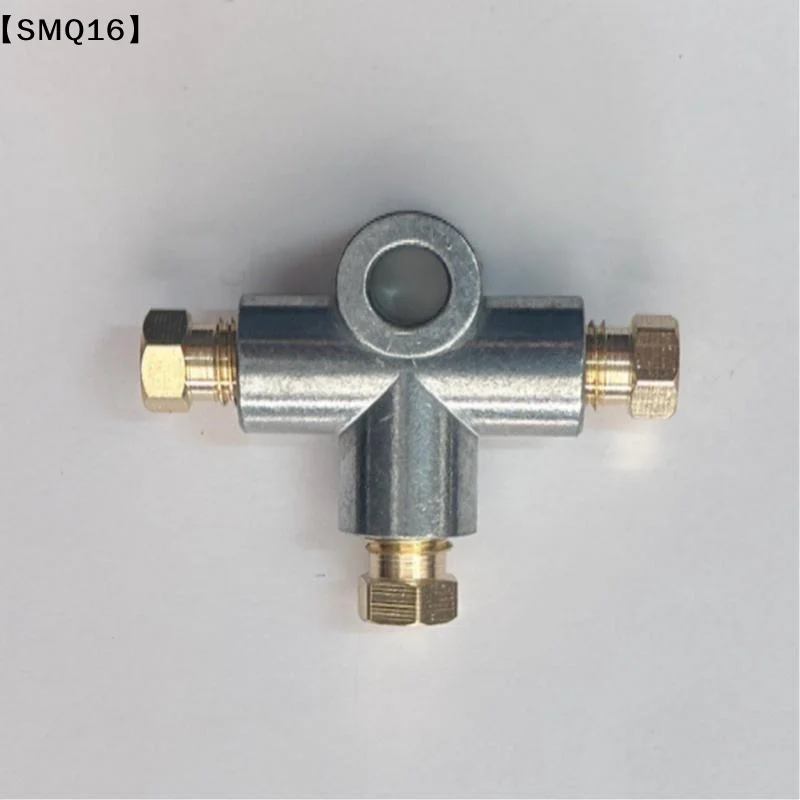 1Pcs Zinc Alloy Brake Line 3 Way T Piece Brake Pipe Connector With 3 X M8/M10 Male Short Nut For Car Hoses Car Accessories【SMQ】