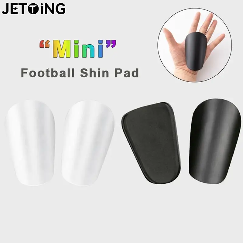 

1Pair Mini Football Shin Pad Wear-resistant Shock Absorbing Leg Protector Lightweight Portable Soccer Training Shank Board