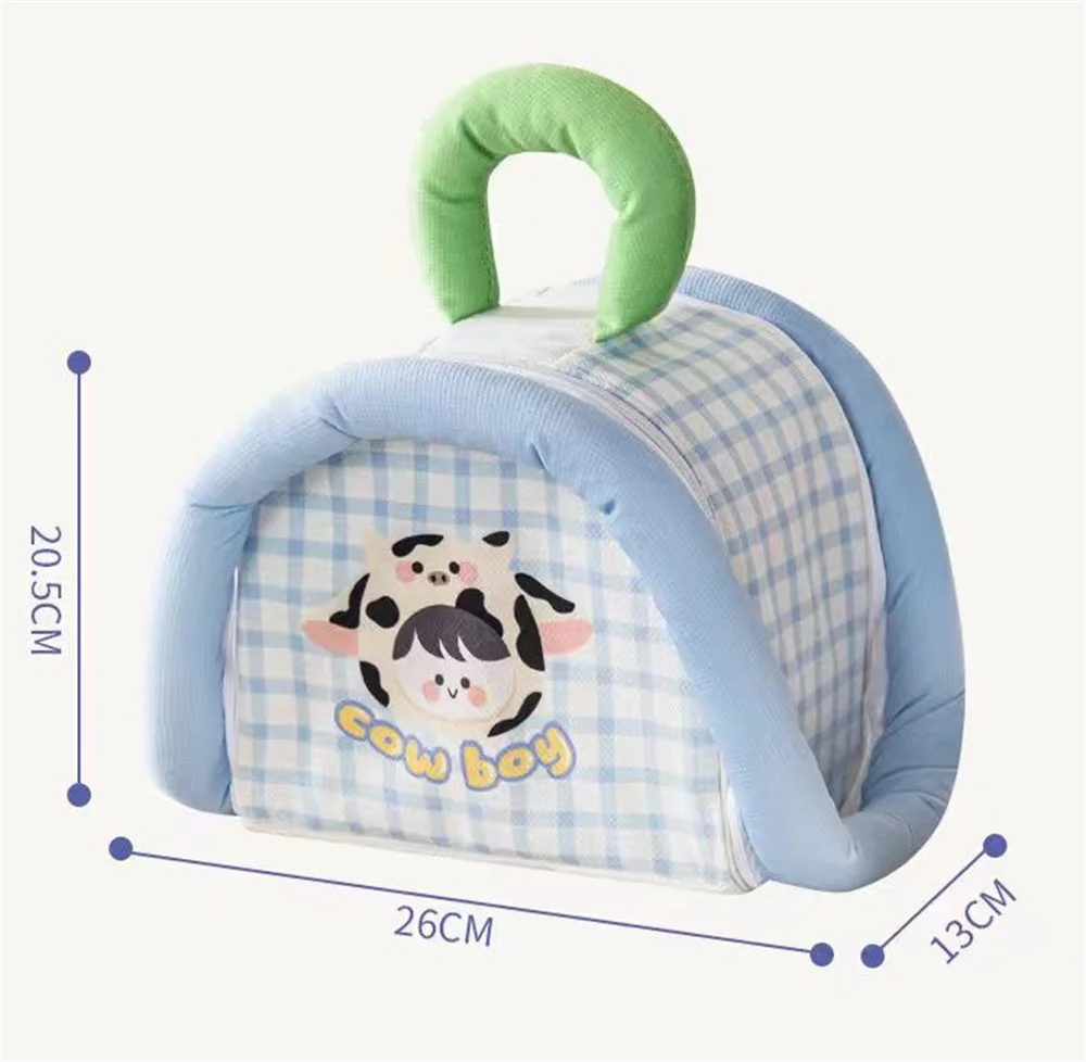 حقيبة غداء كرتونية للأطفال في المدارس معزولة للطعام الحراري للنزهات بينتو حقيبة لطيفة للفتيات حزمة وجبة علب الاغذية للنساء