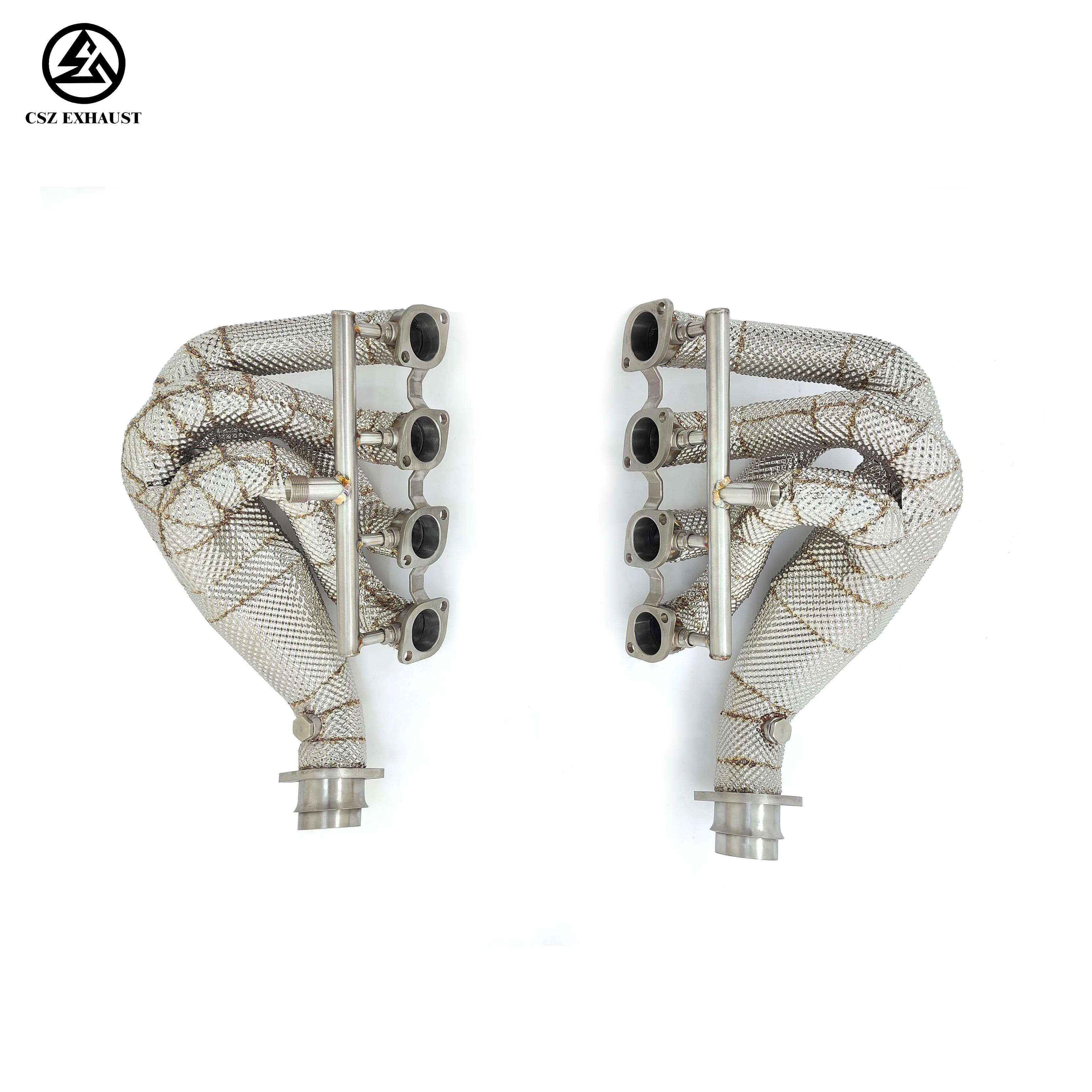 

CSZ High Quality Free Flow Headers Manifolds for Ferrari 360 F360 3.6L Manifold Exhaust With Heat Shield