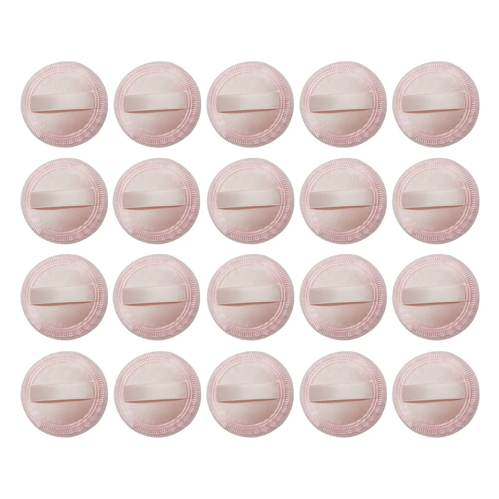 20pcs High Puff For Loose Powder Makeup Tools Smooth Finish Face Makeup Loose Powder Puff Tools Cosmetics Pads