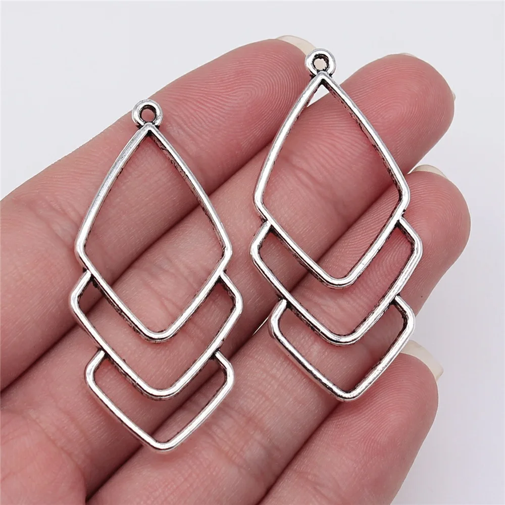 10pcs Waterdrop Charms for DIY Earring Making