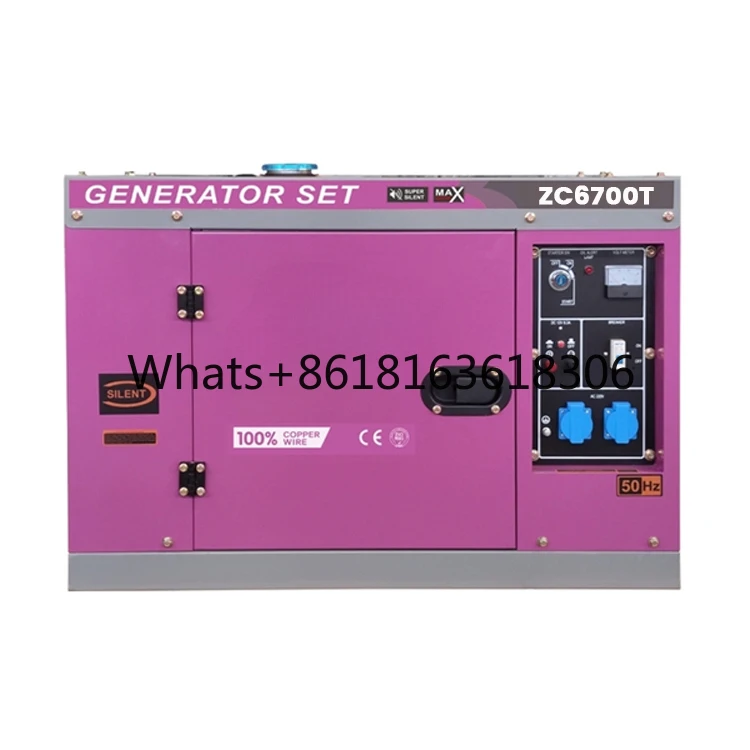 China Factories 5kva/5kw Generator Set  Engine Generator Set Portable Silent  Generators