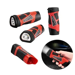 Work Light 3W Electric Torch Handheld Light Work Lamp Flashlight LED Lamp Light for Milwaukee 10.8V 12V M 12 Li-ion Battery