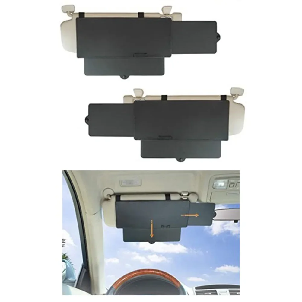 Sunshade Car Sun Visor Extension Extender Shield Front Side Window Shade Anti-Glare Car Window Sunshade Sun Visor UV Protection