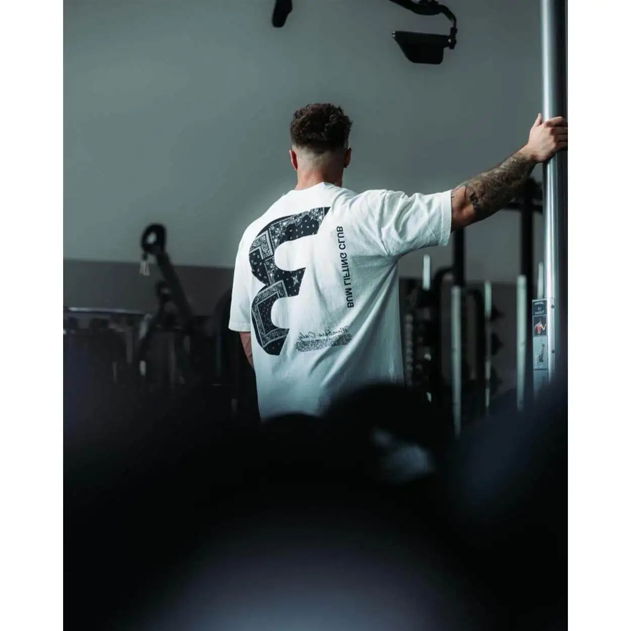 CBUM Chris Fitness Training Übungs-Gym-T-Shirt aus 100 % Baumwolle, grafisches T-Shirt für Männer und Frauen, Sommer-Streetwear-Top – Detail 4