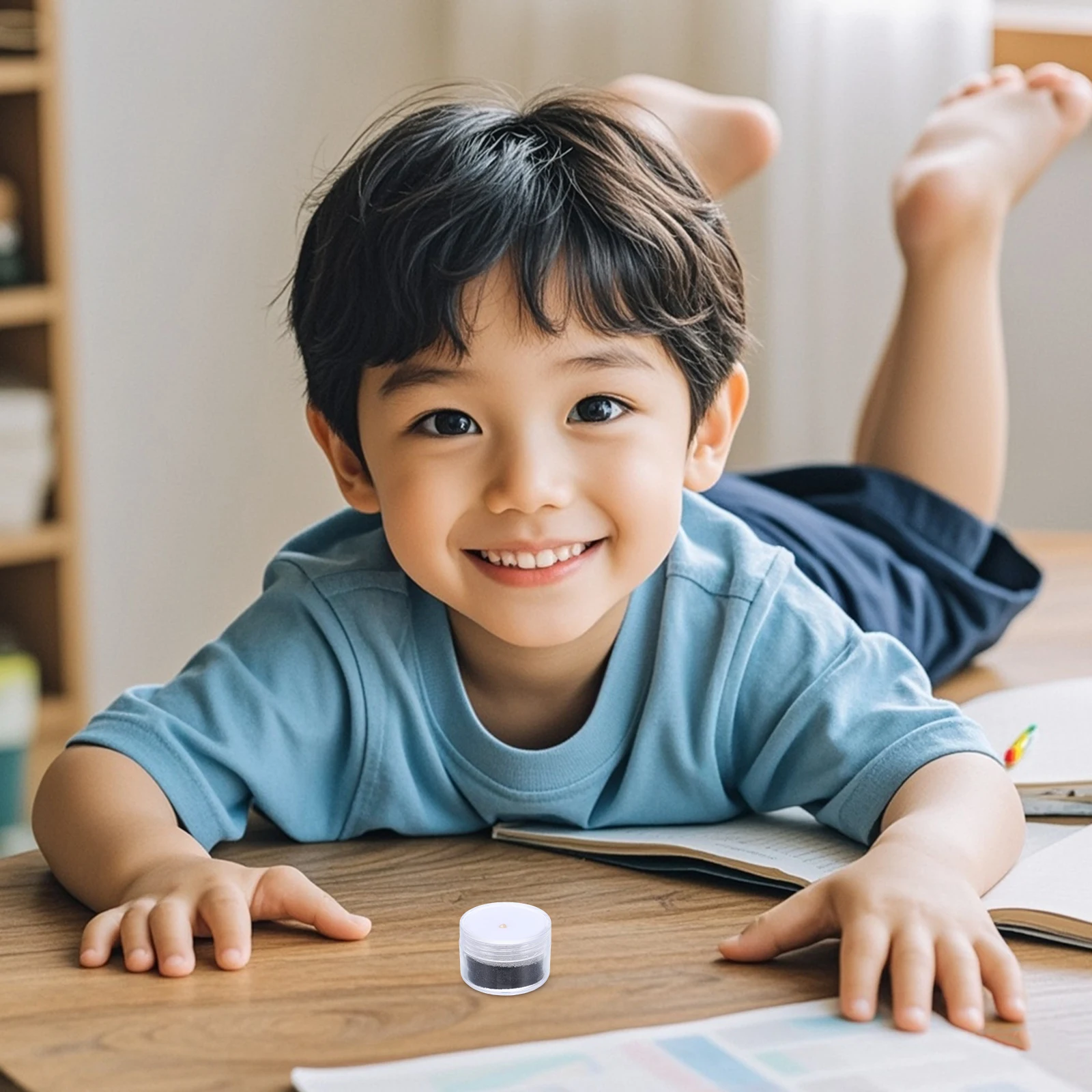 

Synthetic Diamond Specimen Lab Grown Yellow Gemstone Educational Sample Decor Artificial Teaching Aid