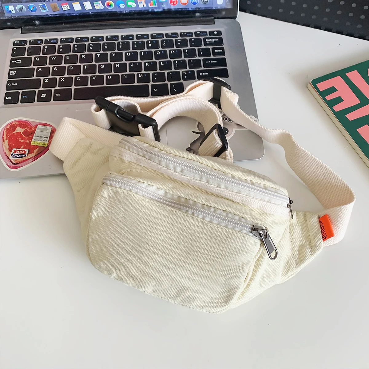 Customized Logo Single-Shoulder Crossbody Bag, Outdoor Small Lightweight Multi-Functional Couple Chest Bag, Personalized DIY