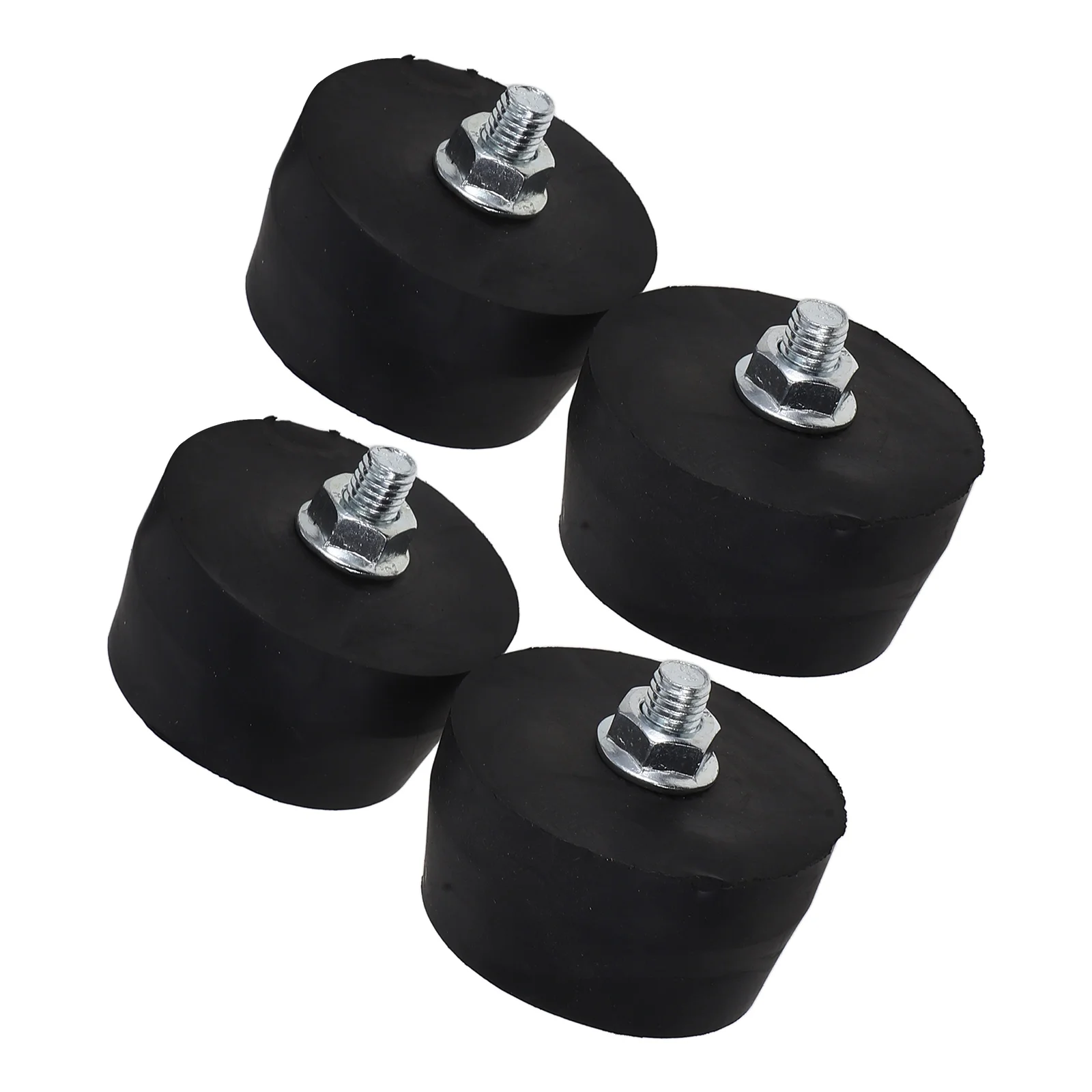 

4 Pcs Air Compressor Rubber Feet Vibration Reducer Heavy Duty Foot Pads Pressure Washer Mounting Accessories Stability Enhancer