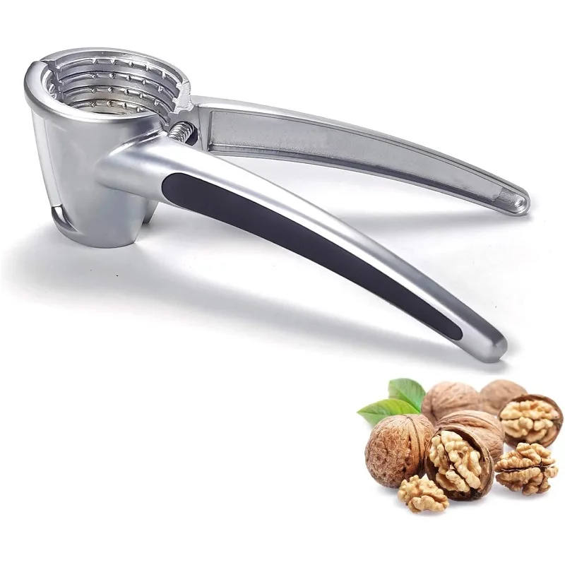 Nutcracker Suitable for Various Nuts, Walnut Cracker, Plier-type Opener for Hazelnuts Kitchen Tool Non-slip Handle Funnel-shaped