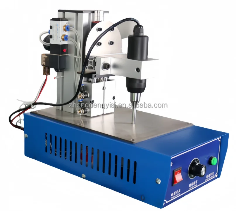 

Electric Portable Ultrasonic Spot Welding Machine Desktop Welding Tool for Face Mask Ear Loop Plastic Box for Industrial Use