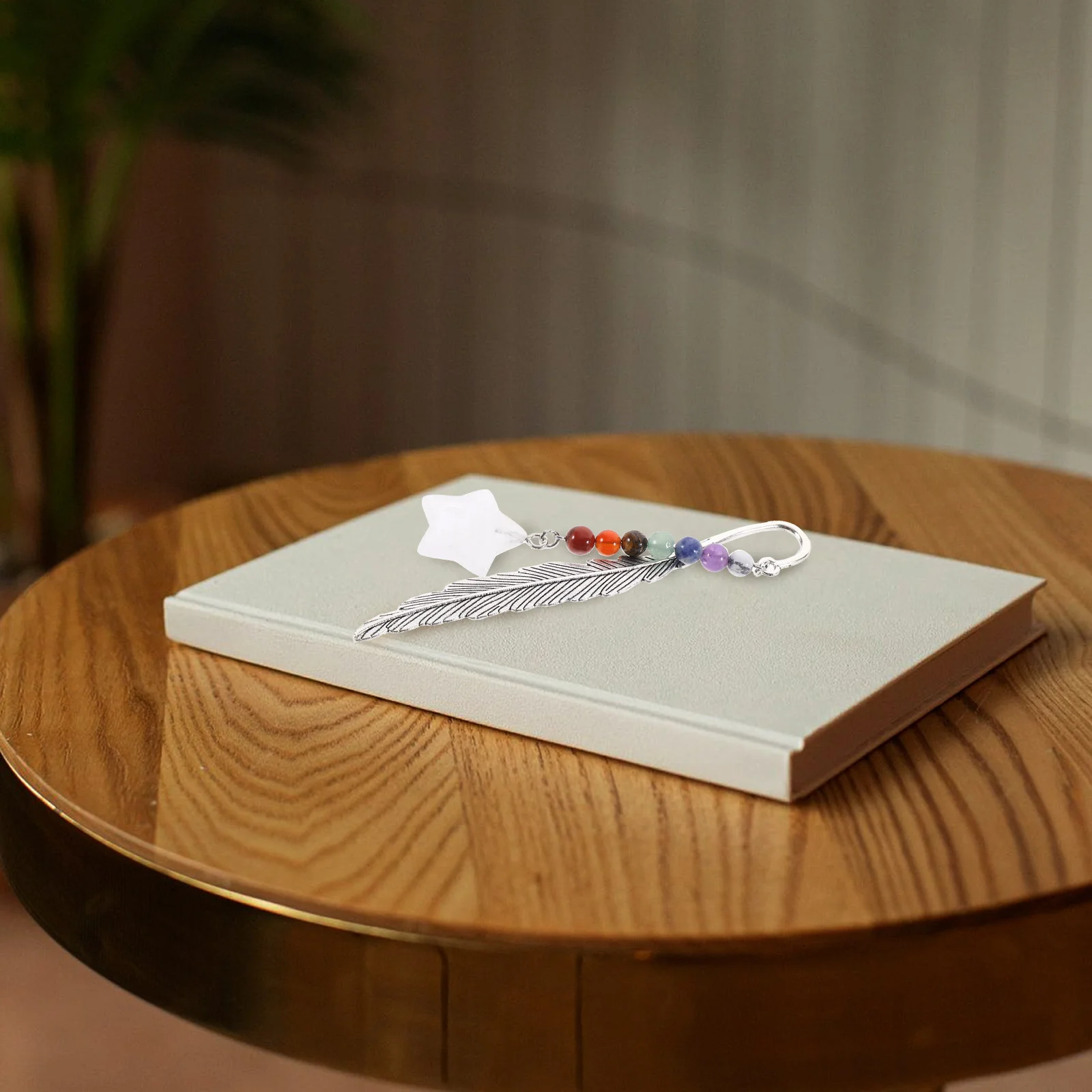 إشارة مرجعية لسلسلة بلوم مزخرفة مع إشارات مرجعية خفيفة الوزن محمولة على طراز قلادة كريستالية للمعلمين والطلاب والكبار