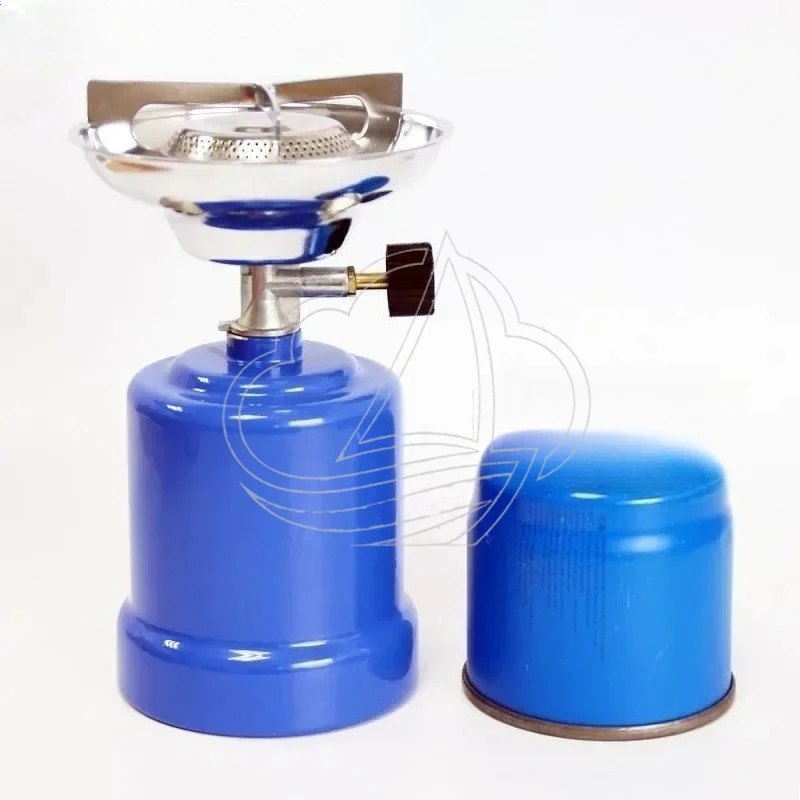 

Portable Outdoor Camping Stove with Needle Valve, Special Burner for 190g Gas Tanks