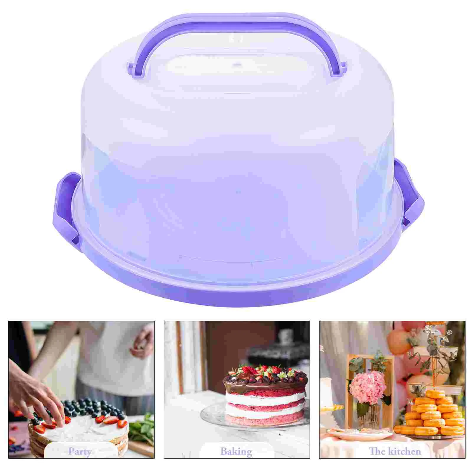 Cake Box Chocolate Boxes Plastic Food Packing Container Dessert Holder Travel Cupcake