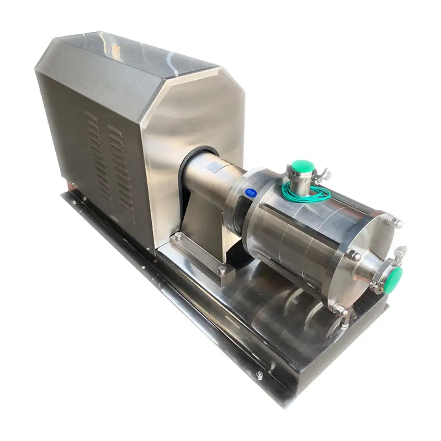 High Shear Multi-stage Dispersing Emulsifier Mixer Sanitary Homogenizer Pump with Motor Homogenizing Circulating Pump