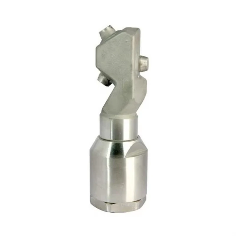 Stainless steel 360-degree rotating tank cleaning nozzle for bottle and tank rinsing