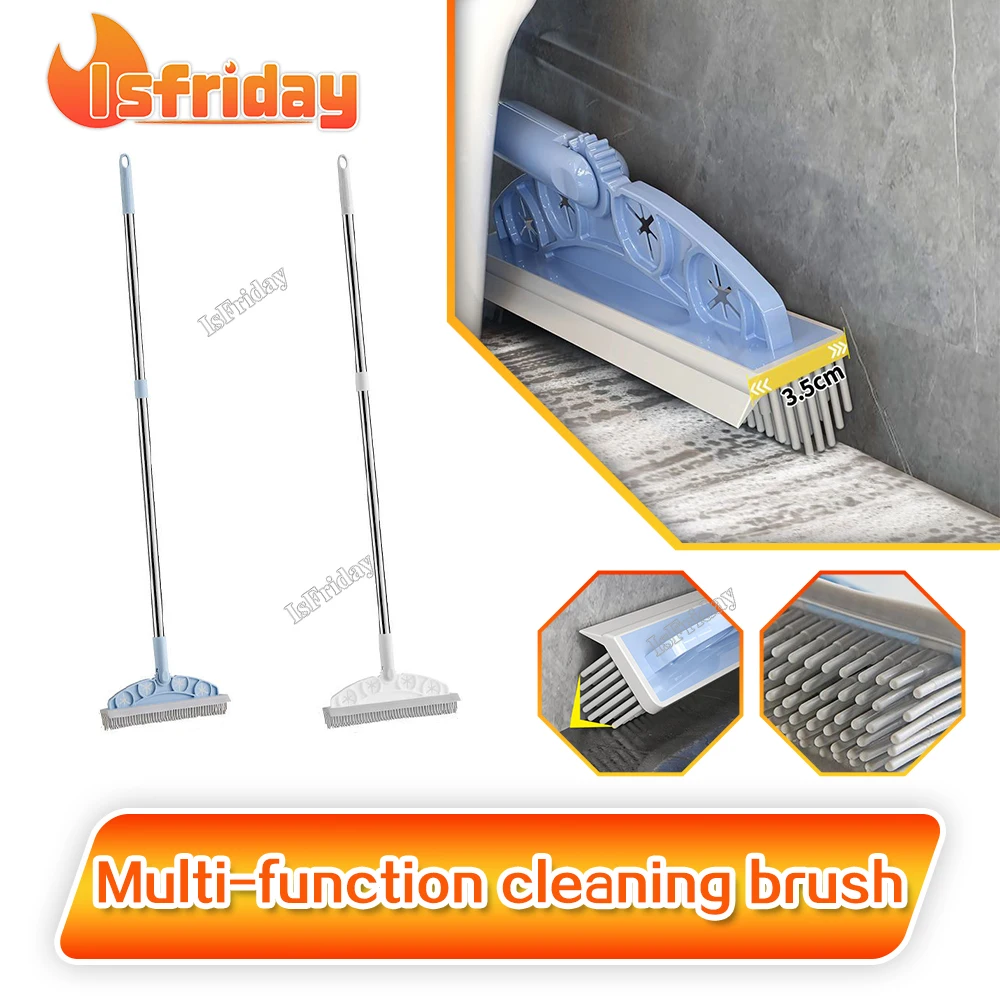 Multifunctional Silicone Floor Brush Useful Things At Home Ultra Practical Cleaning Products For Home Straw Cleaning Brush